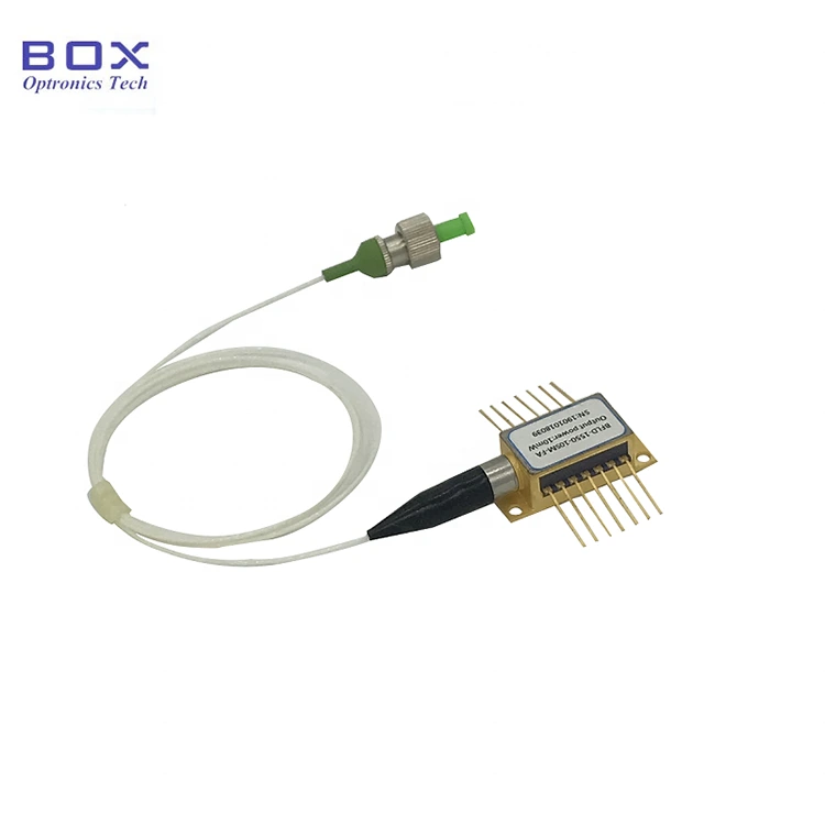 1550 nm 10 mW DFB drugelio lazerinis diodas